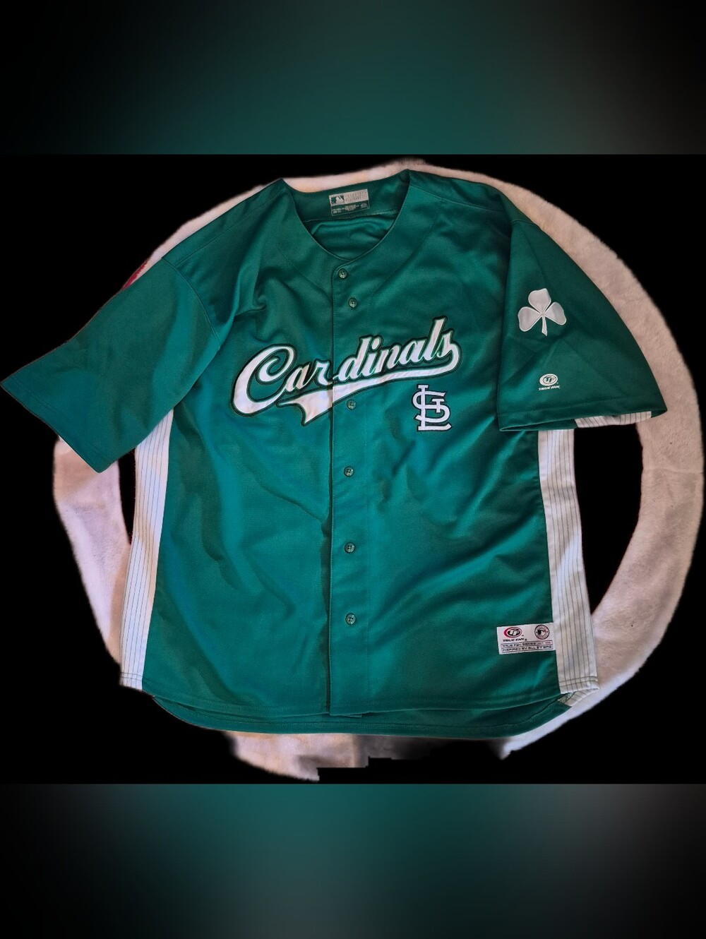 St. Louis Cardinals Kids Green Baseball Jersey